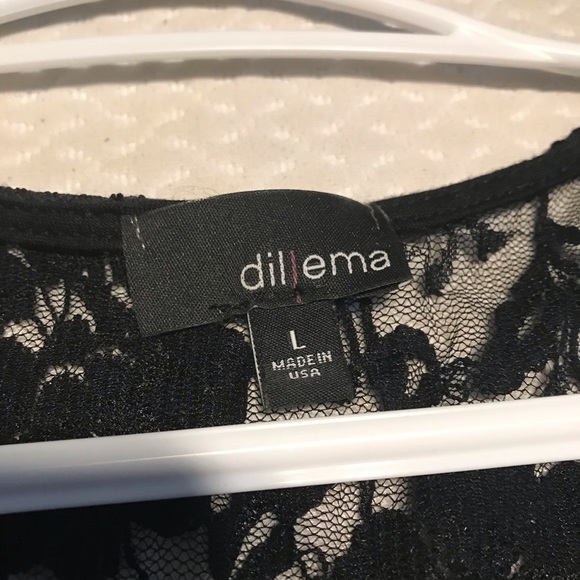 Black Lace Dress - Picture 3 of 3